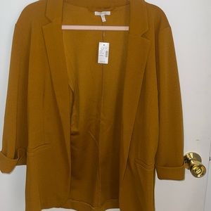 NWT gold blazer Maurice’s